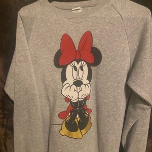 Minnie Mouse crew neck sweater